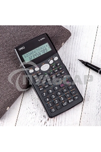 Калькулятор научный Deli ED-100MS черный 12-разр.
