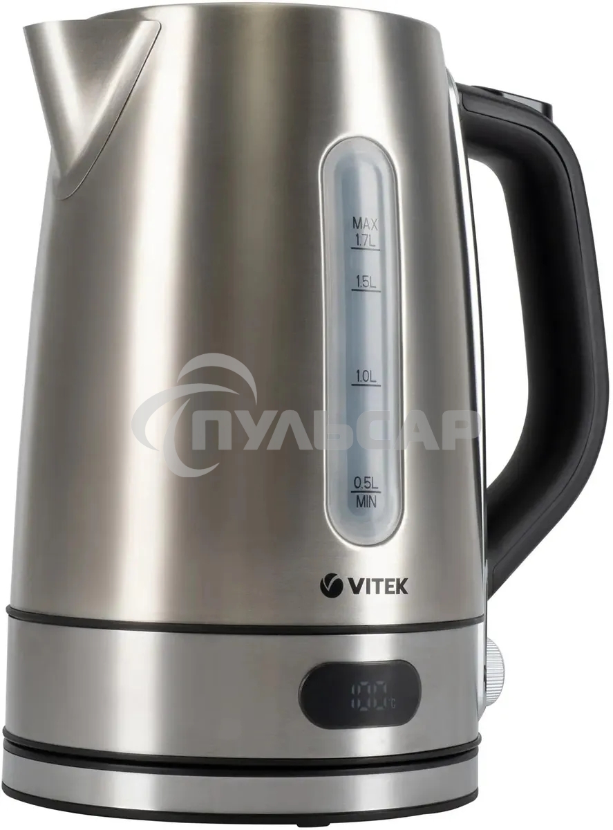 Чайник электрический Vitek VT-1160 серебристый
