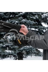 Перчатки универсальные Denzel 68090 двойные, работа с сенсорным экраном, размер 9