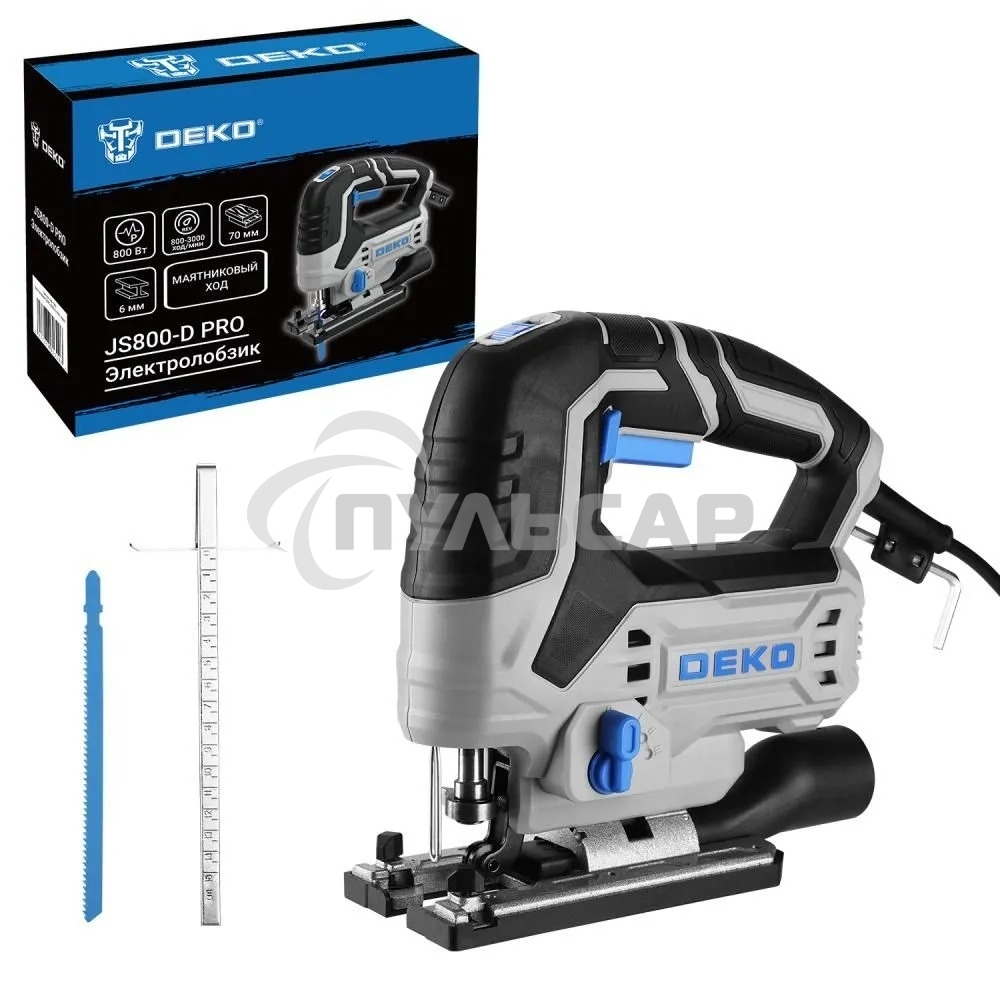 Электролобзик DEKO JS800-D PRO, 800Вт (083-1160)
