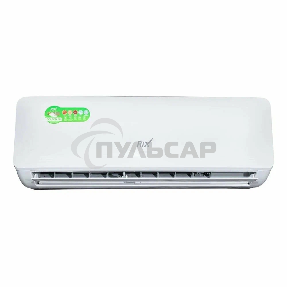 Кондиционер сплит-система настенного типа RIX LITE I/O-W09MB 9000 BTU, 25 м², 24 дБ, охлаждение, обогрев, осушение, белый