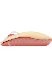 Мышь беспроводная Acer OMR205 бежевый/розовый, 1200 dpi, радиоканал, USB, кнопки - 3