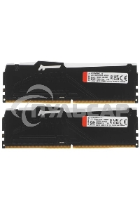 Оперативная память Kingston Fury Beast, DDR5, 16Gb (2x8Gb), 5600MHz, CL40, DIMM, с радиаторами, RGB, черный