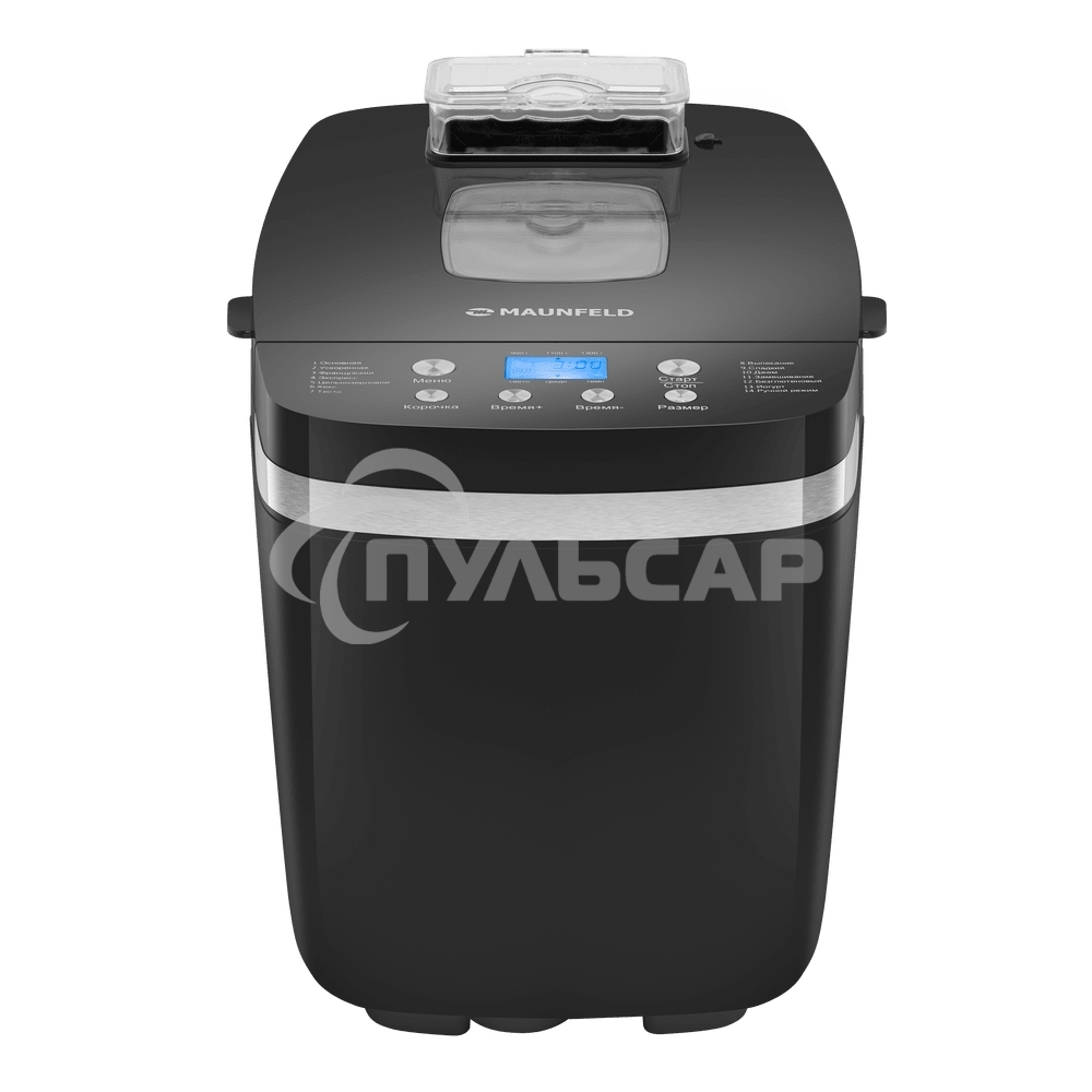 Хлебопечь Maunfeld MBM-1300DPB 850 Вт, 14 программ, черный