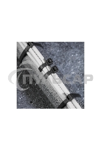 Хомут кабельный Rexant 07-0351 4.8х350 нейл. черный (уп.100 шт)