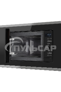 Микроволновая печь встраиваемая Weissgauff HMT-720 BX Grill черный, 20 л, 700 Вт, переключатели - поворотный механизм/сенсор