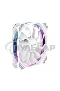 Комплект вентиляторов для корпуса Alseye M120-PWA KIT белый, 120 мм, 1700 об/мин, 33.8 дБ, 4 pin