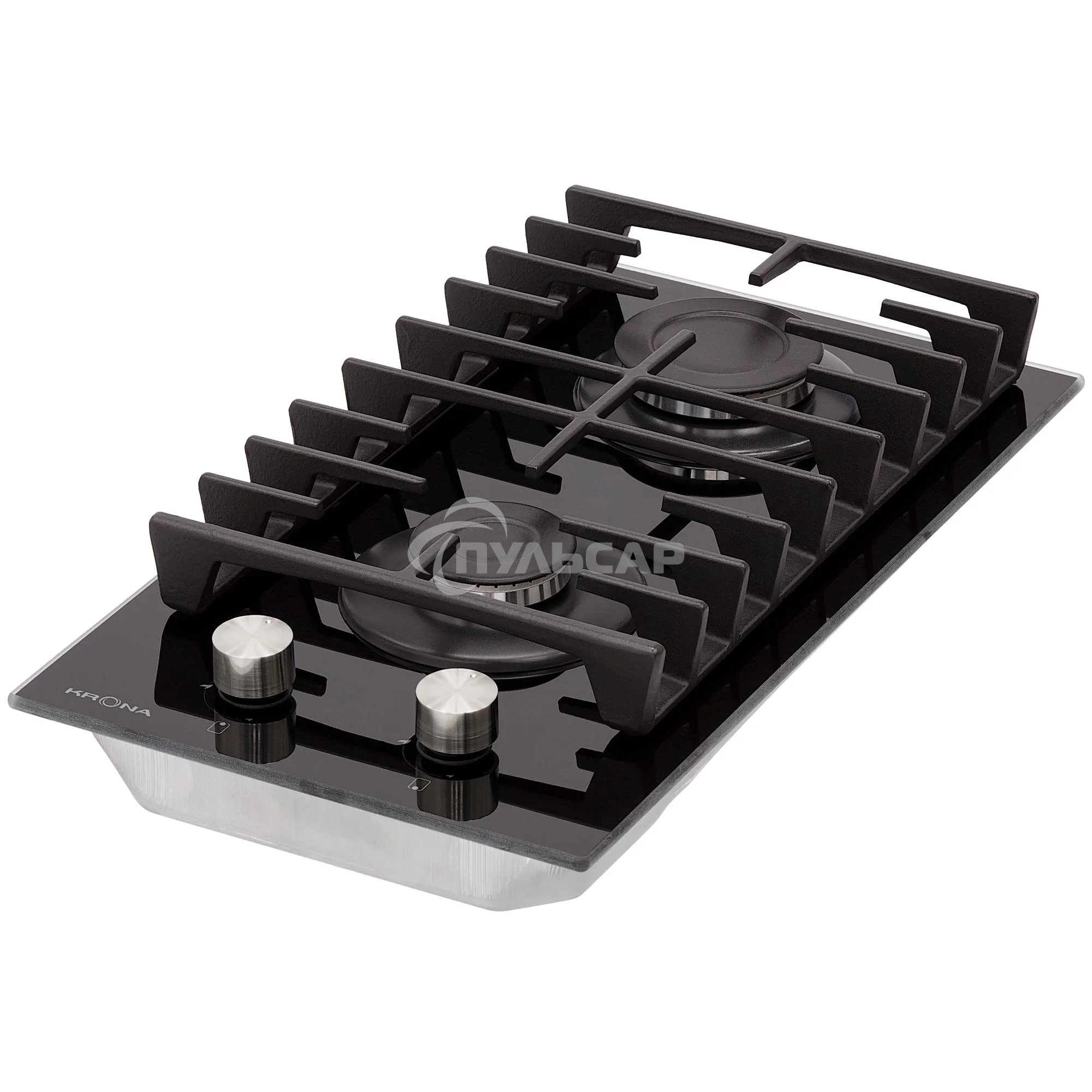 Газовая варочная панель Krona HAGEL 30 BL независимая, черный