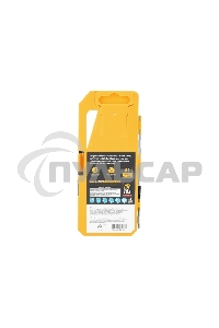 Набор сверл по металлу Denzel 2-8мм, Р6М5-TiN, Golden Tip, 6 шт 723000