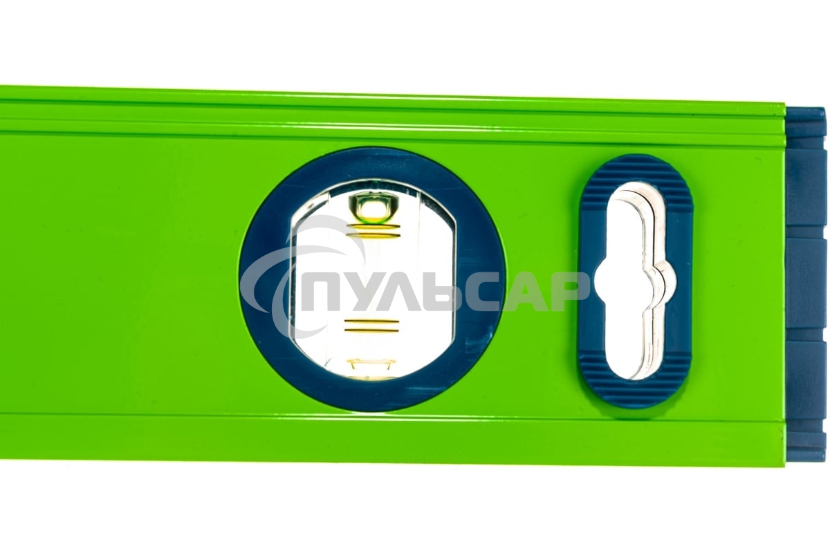 Уровень СИБРТЕХ алюминиевый УСМ-0,5-800, фрезерованный, 3 глазка, магнитный, рукоятки, 800 мм 34116