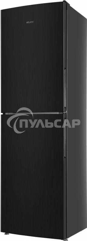 Холодильник Atlant ХМ-4623-151 черный металлик двухкамерный 182/159л морозилка снизу