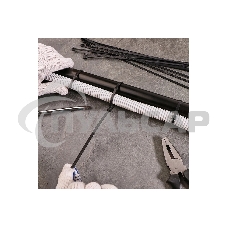 Хомут кабельный Rexant 07-0351 4.8х350 нейл. черный (уп.100 шт)