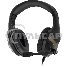 Наушники с микрофоном Oklick HS-L370G ECLIPSE черный 1.9м мониторы оголовье