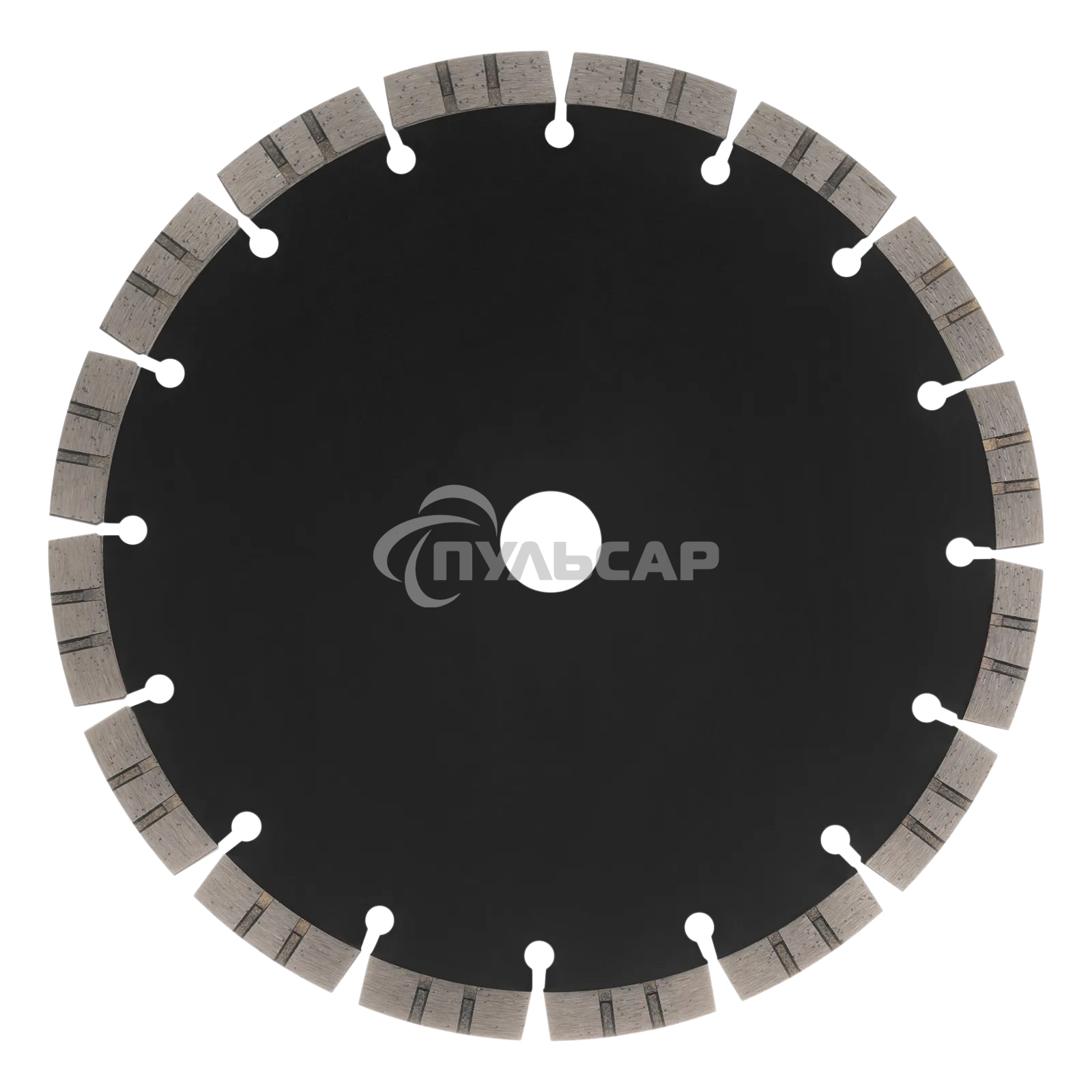 Диск алмазный отрезной Denzel HWD92 ф230 х 22,2 мм, сегментный, сухое резание