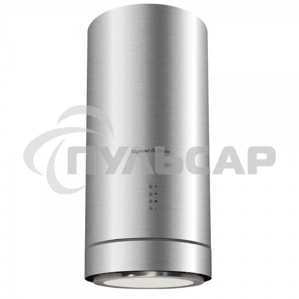 Вытяжка каминная Zigmund & Shtain K 013.4 S нержавеющая сталь, 38 см, 1200 куб. м/ч, 74 дБ