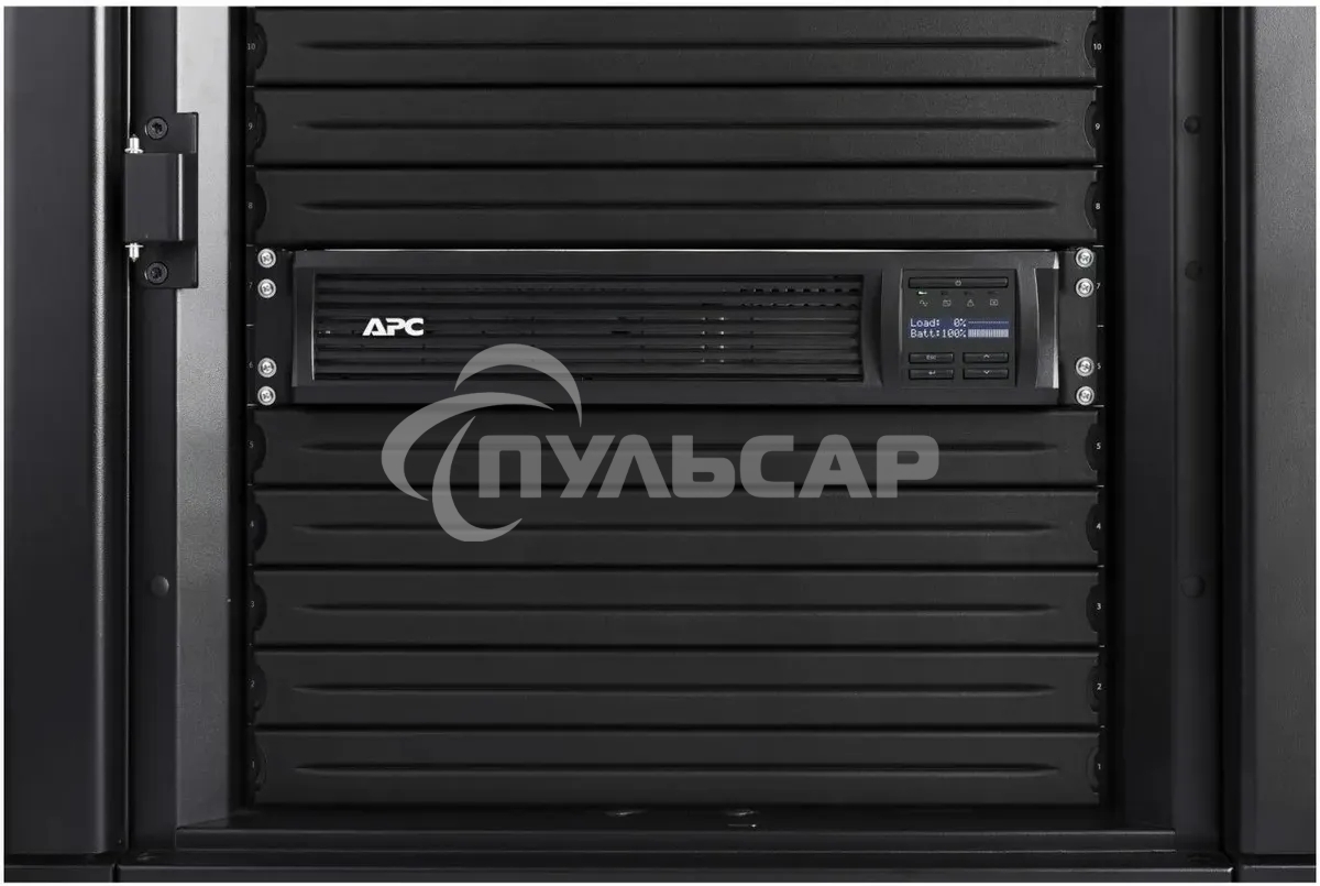 Источник бесперебойного питания APC Smart-UPS SMT750RMI2UC 500Вт 750ВА черный