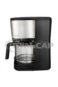 Кофеварка капельная BQ CM2007 стальной/черный, исп. кофе - молотый, 1.25 л, 750 Вт