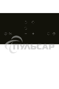 Электрическая варочная панель LEX EVH 430B BL, черный