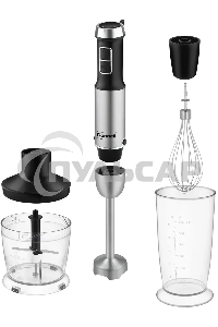 Блендер погружной Rondell RDE-1306 1200Вт черный/серебристый