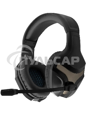 Наушники с микрофоном Oklick HS-L370G ECLIPSE черный 1.9м мониторы оголовье
