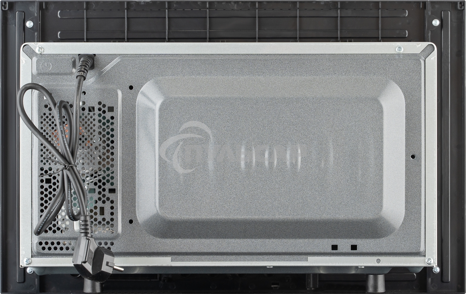 Микроволновая печь встраиваемая Weissgauff HMT-720 BX Grill черный, 20 л, 700 Вт, переключатели - поворотный механизм/сенсор