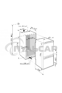Холодильник Liebherr ICNE 5103-22 001 белый двухкамерный 190/83л морозилка снизу, No Frost