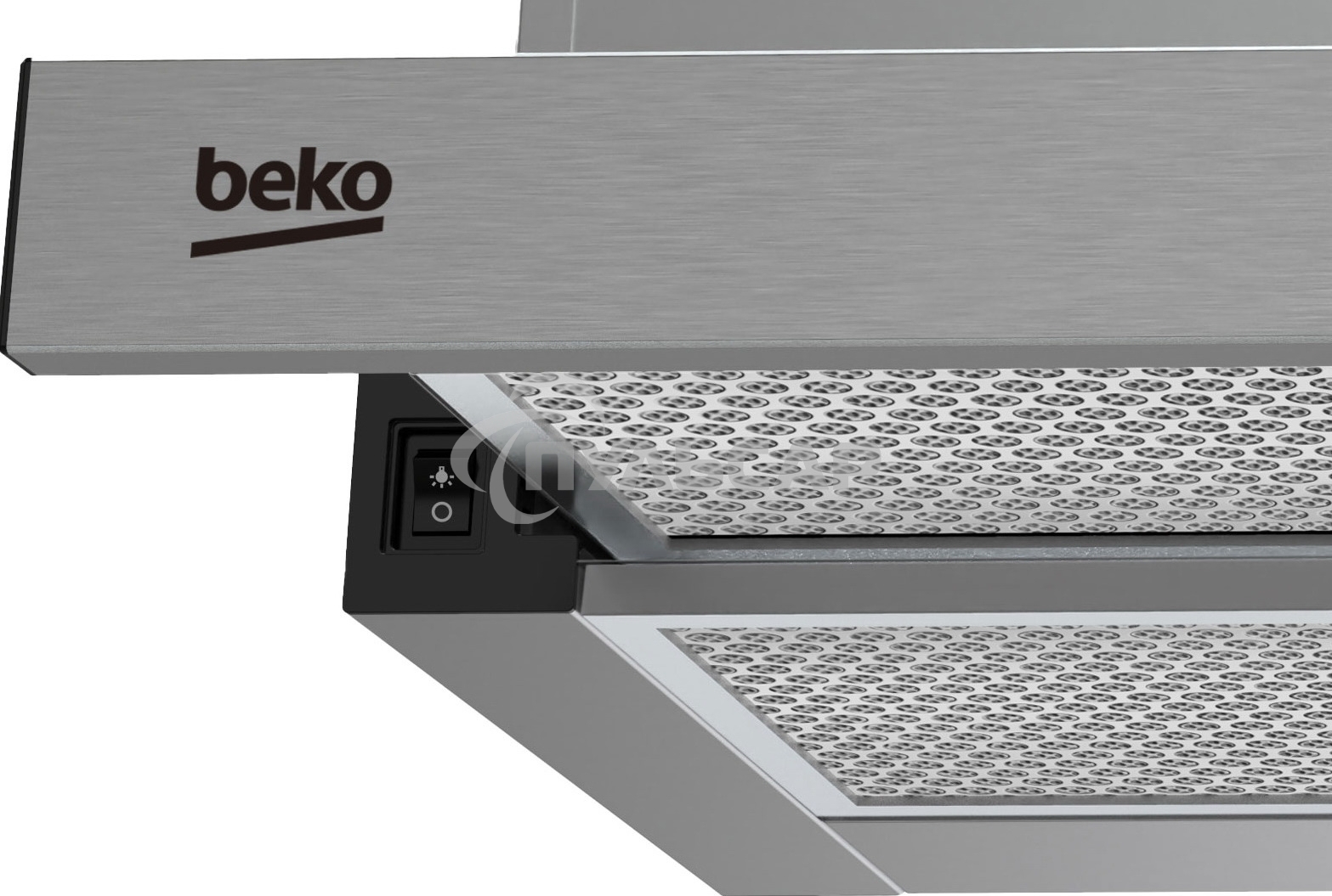 Вытяжка телескопическая Beko BHNT613R4CX серебристый, 60 см, 320 куб. м/ч, 61 дБ