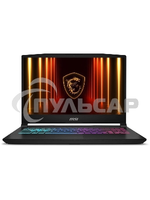 Ноутбук MSI Katana 15 HX B14WFK-618XRU черный Intel Core i5-14450HX/16Gb/SSD1Tb/RTX 5060 8Gb/15.6