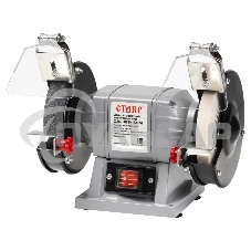 Станок заточной Ставр СЗЭ-125/150 М (4шт) электрический 150Вт, 2950 об/мин, круг 125*16мм, посадка 12,7/32мм, заточной и доводочный круги