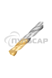 Набор сверл по металлу Denzel 2-8мм, Р6М5-TiN, Golden Tip, 6 шт 723000