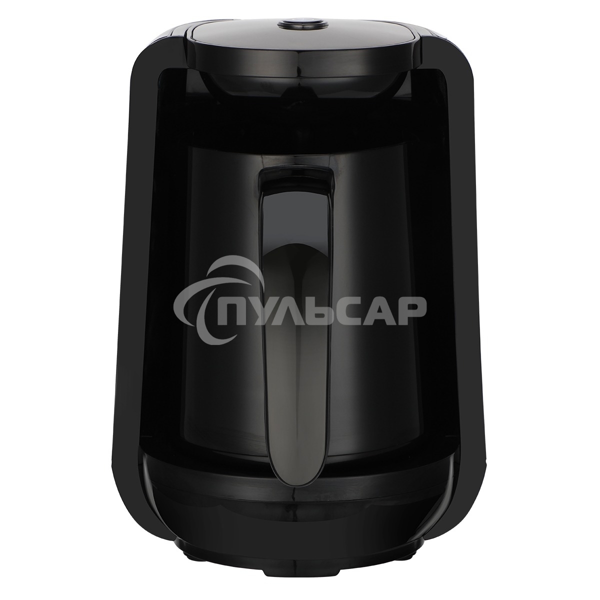 Электрическая турка BQ ET1172P черный, мощность 500 Вт, электронное управление, приготовление кофе: кофе по-турецки, используется молотый кофе, объем чаши 250 мл, индикатор включения, индикатор уровня воды, автоматическое отключение при закипании, звуково