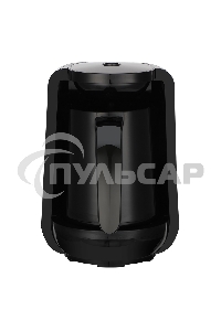 Электрическая турка BQ ET1172P черный, мощность 500 Вт, электронное управление, приготовление кофе: кофе по-турецки, используется молотый кофе, объем чаши 250 мл, индикатор включения, индикатор уровня воды, автоматическое отключение при закипании, звуково