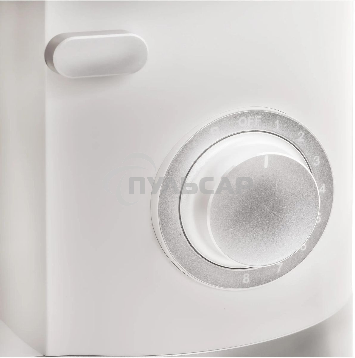 Кухонная машина KORTING KKM 0105 Polar мощность 1200 Вт, 7 насадок (планетарный миксер с 3-мя насадками, мясорубка, насадка для колбас, насадка для кеббе, насадка-блендер), объем чаши 5.5 л, 8 скоростей, импульсный режим, механическое управление, белый