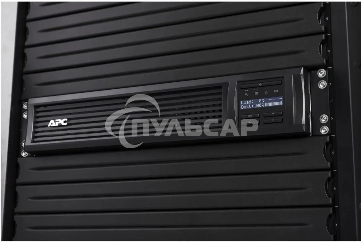 Источник бесперебойного питания APC Smart-UPS SMT750RMI2UC 500Вт 750ВА черный