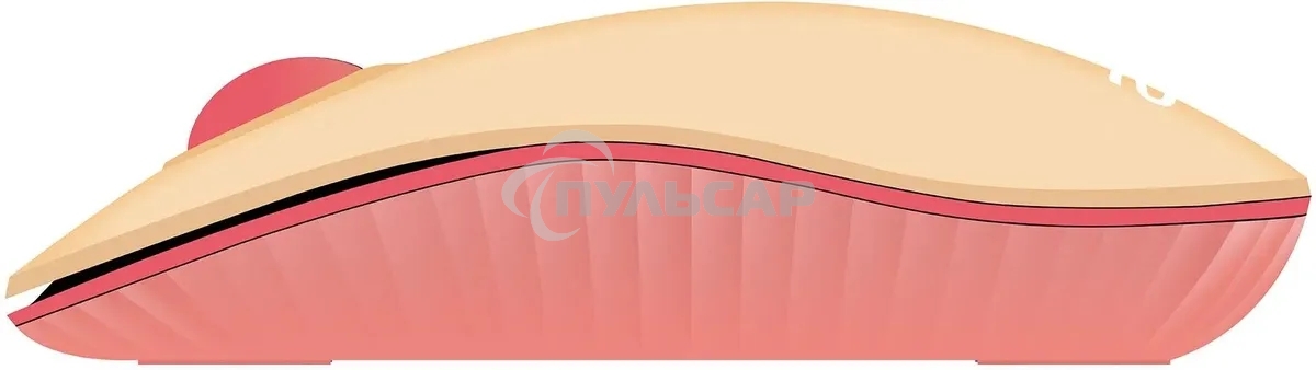 Мышь беспроводная Acer OMR205 бежевый/розовый, 1200 dpi, радиоканал, USB, кнопки - 3