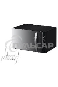 Микроволновая печь BBK 23MWC-881T/B-M черный, 23 л, 800 Вт, сенсор