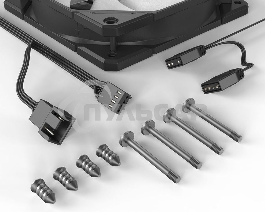 Вентилятор для корпуса ID-Cooling TF-12025-PRO-ARGB черный, 120 мм, 1800 об/мин, 35.2 дБ, 4 pin