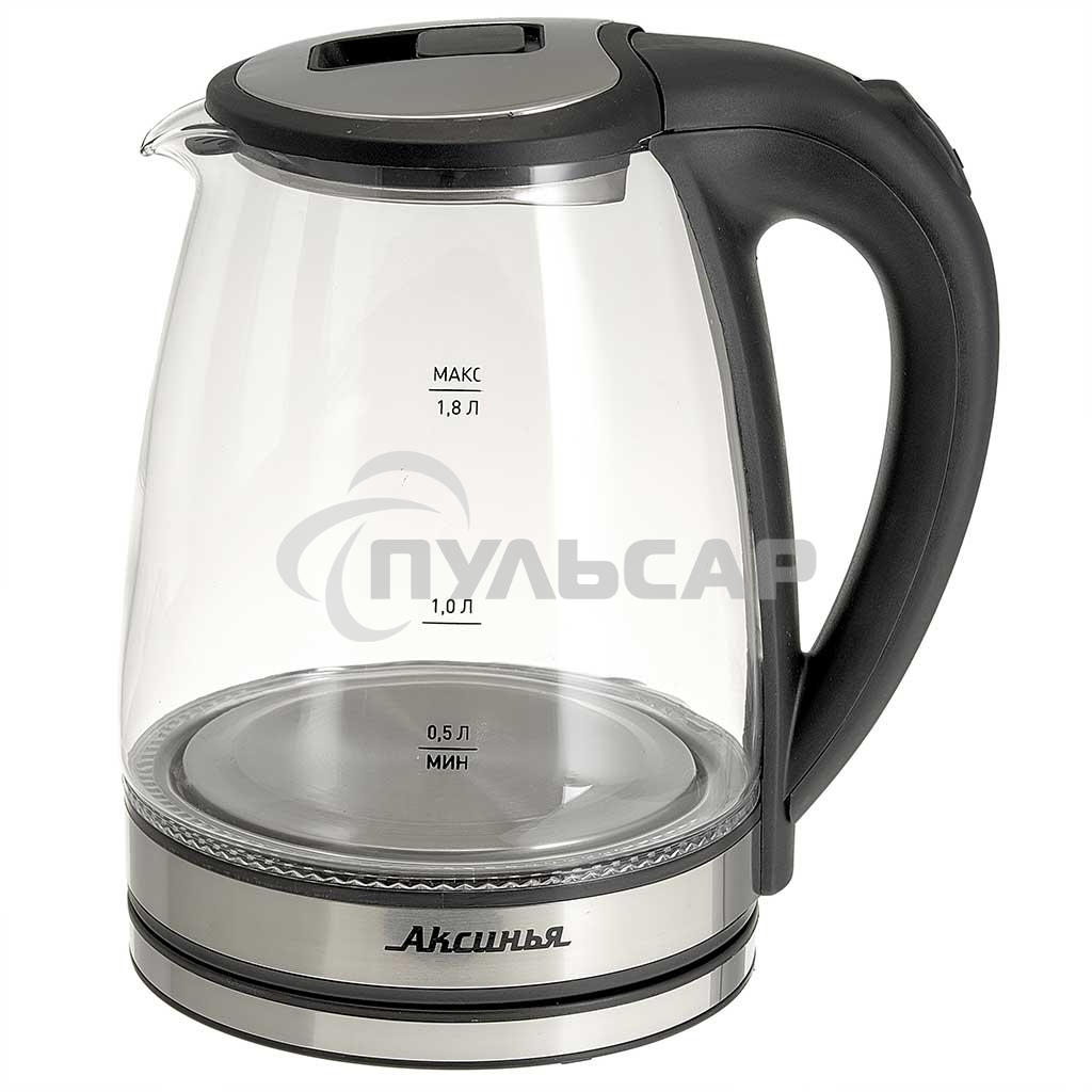Чайник электрический АКСИНЬЯ КС-1019 черный