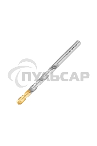 Набор сверл по металлу Denzel 2-8мм, Р6М5-TiN, Golden Tip, 6 шт 723000