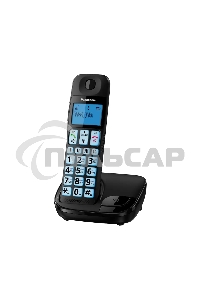 Телефон беспроводной (DECT) Panasonic KX-TGE110UCB черный