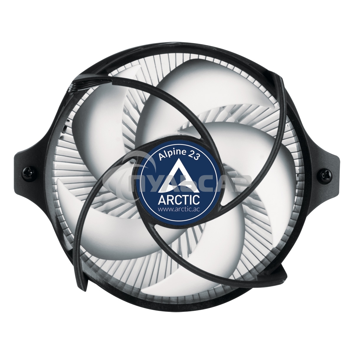 Кулер для процессора Arctic Alpine 23 серебристый, 90 мм, алюминий, 2000 об/мин, 22.5 дБ, 4 pin, 65 Вт, 65 мм