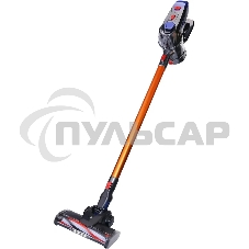 Пылесос вертикальный/ручной BQ VC1002H серый-золотой, питание от аккумулятора, 45 Вт, уборка сухая, пылесборник 0.7 л, работа от АКБ max 35 мин