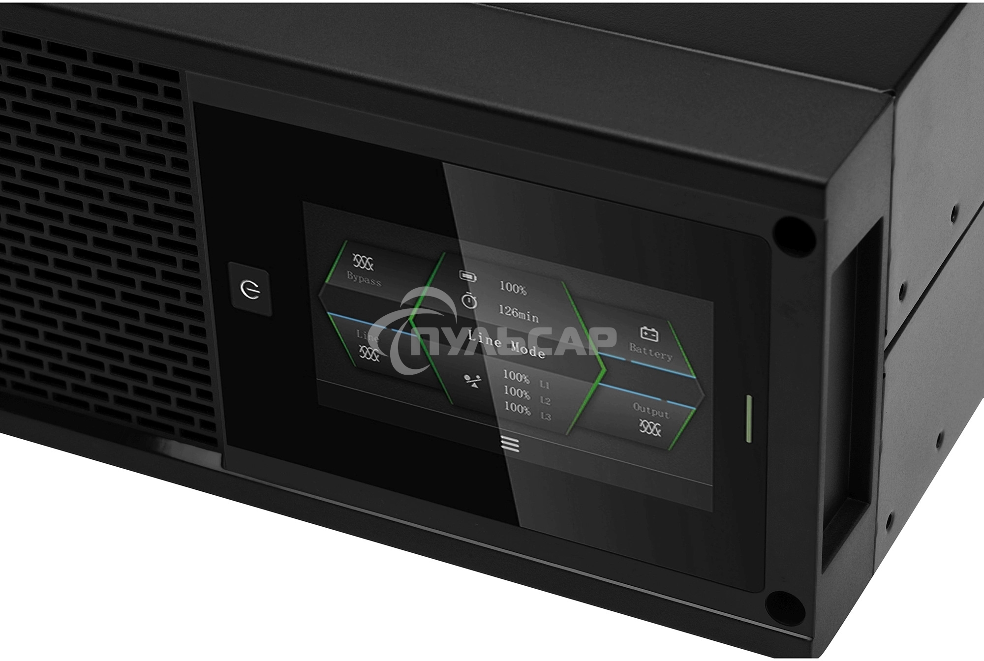 Источник бесперебойного питания Ippon Innova Unity RT 3-3 20K PM 20000Вт 20000ВА черный