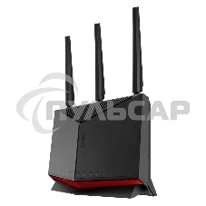 Маршрутизатор ASUS RT-BE86U, черный/красный, 90IG08W0-MO9A0V