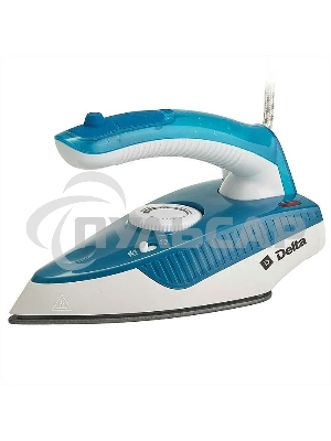 Утюг DELTA DL-430Т белый с синим