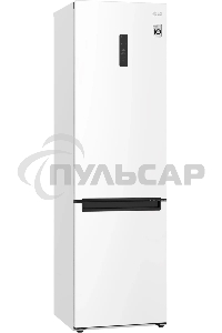 Холодильник LG GA-B509LQYL белый двухкамерный 277/107л морозилка снизу, No Frost