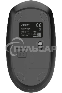 Комплект клавиатура + мышь Acer OCC401 клав:черный мышь:черный USB беспроводная (ZL.ACCCC.016)