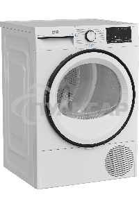 Сушильная машина Beko B3T68230 белый, 8 кг, сушка - тепловой насос, программ - 15, 59.7 x 84.6 x 54.3 см