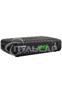 Ресивер DVB-T2 Hyundai H-DVB520 + WiFi-адаптер черный