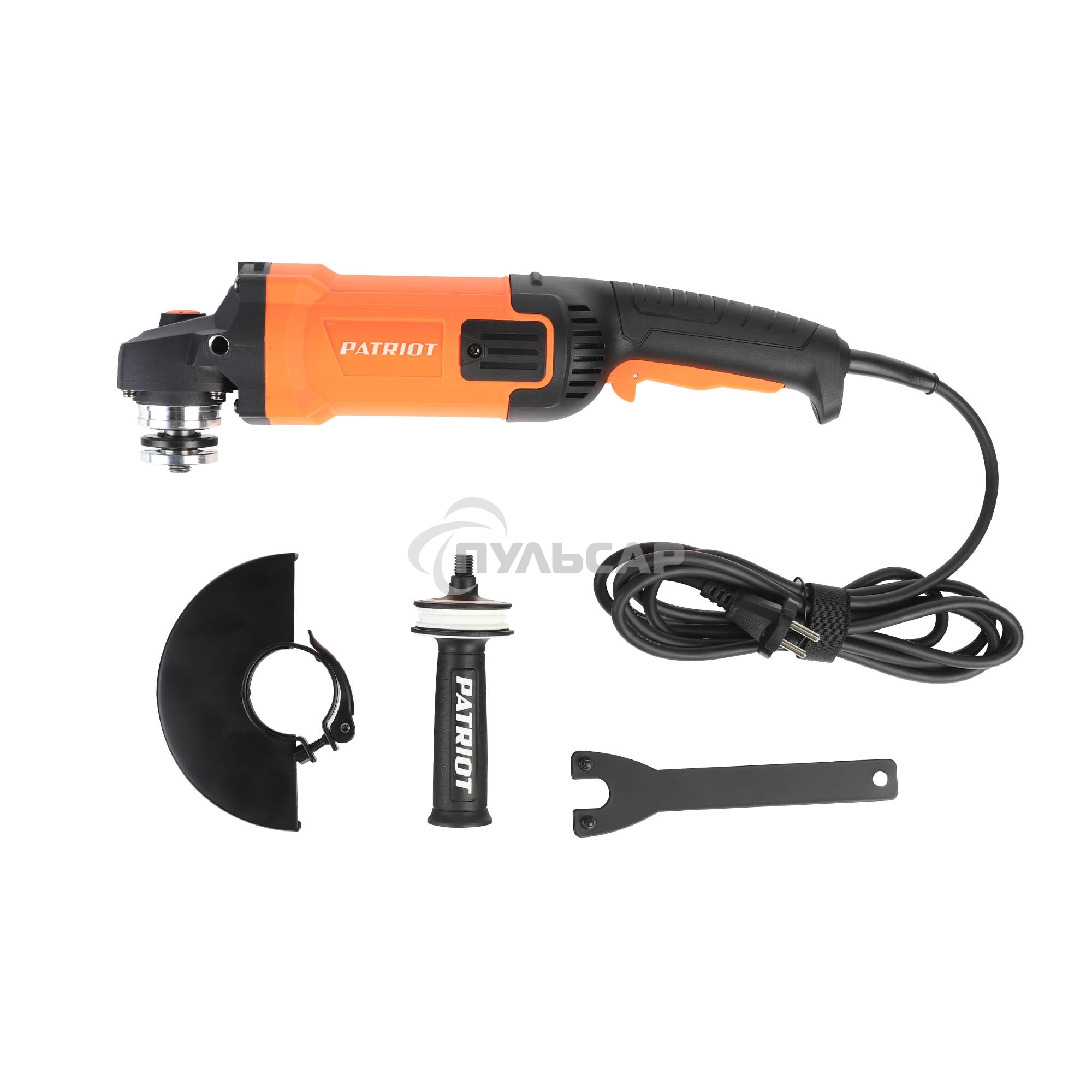 Машина углошлифовальная (УШМ) PATRIOT AG 150, тонкий корпус, пылезащищенная.Вт, Диск 150 мм